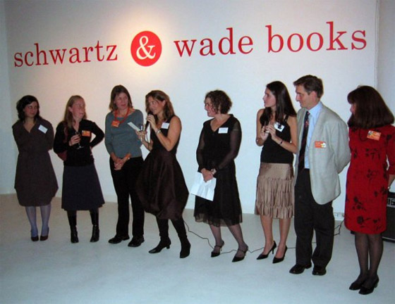 The launch party for Schwartz & Wade Books.