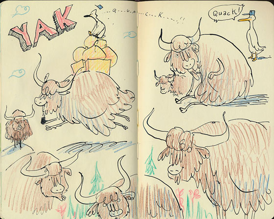 yak sketches